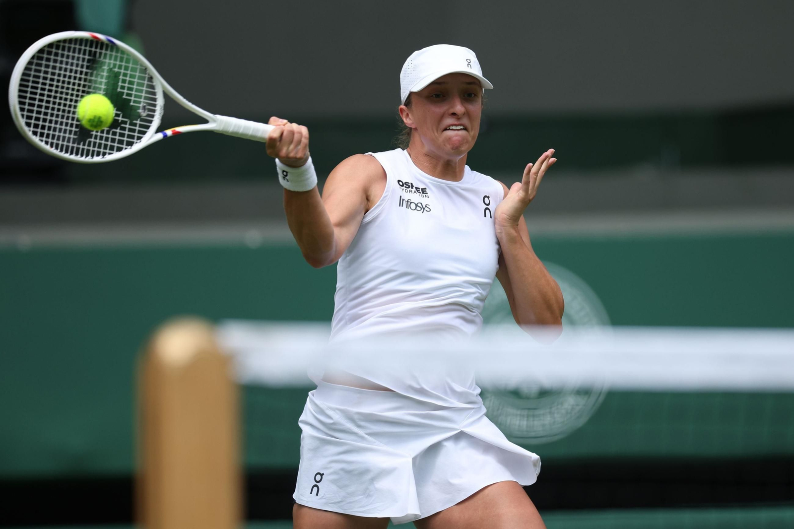 Las fotos de Wimbledon con las clasificaciones de Djokovic y Sinner