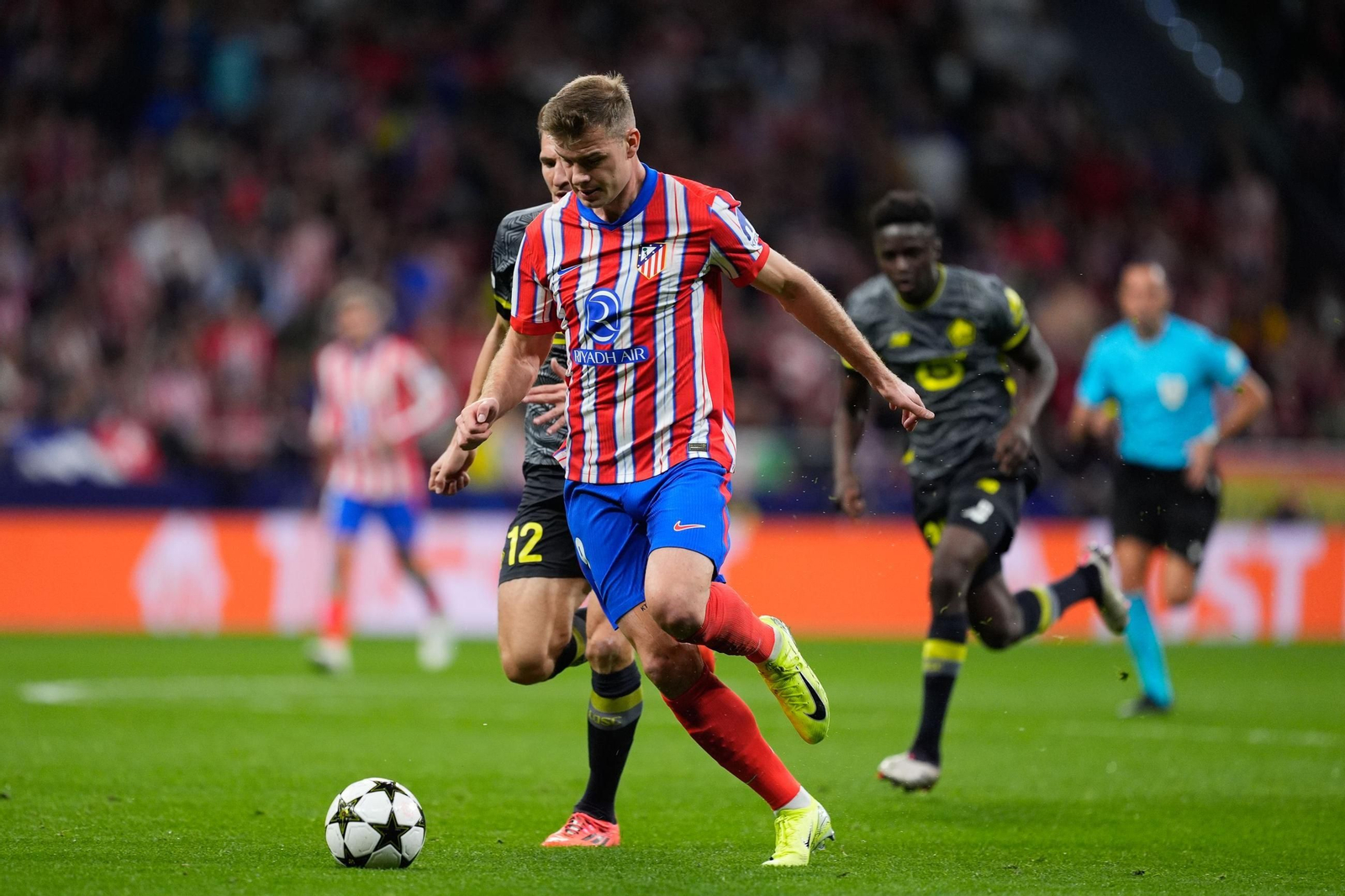 Las mejores imágenes del Atlético de Madrid en su duelo contra el Lille