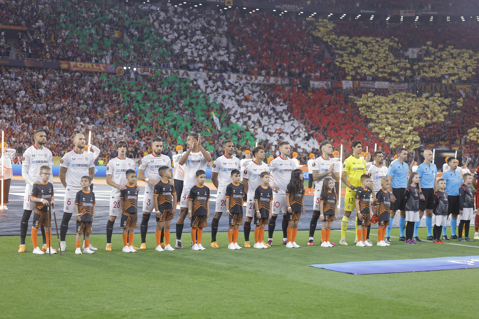 Las imágenes del Sevilla-Roma