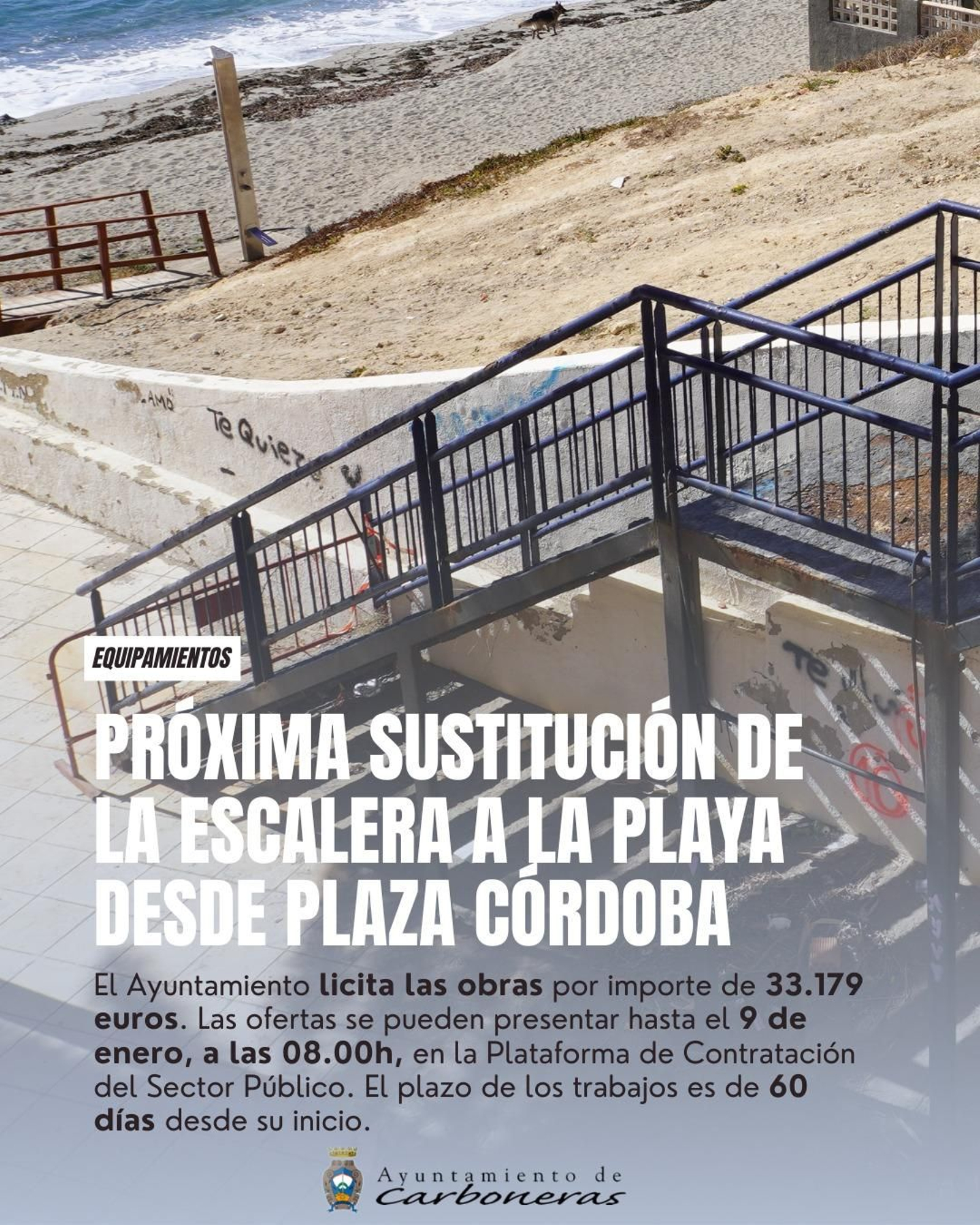 La estructura actual será demolida y sustituida