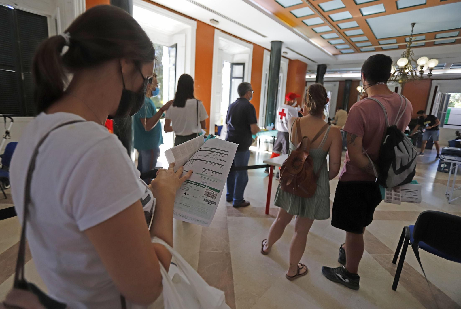 Macrocolecta de sangre en la Casa Colón