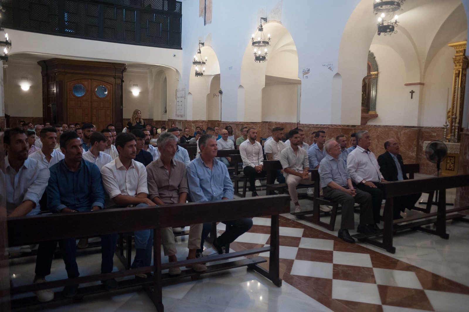 Las fotos del Málaga CF en la Divina Pastora