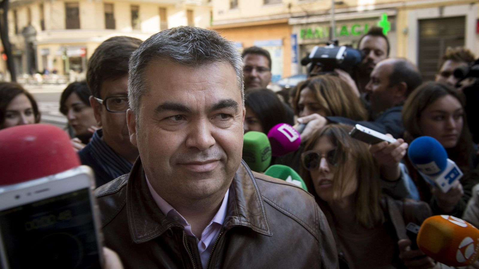 Santos Cerdán, partidario de Pedro Sánchez.