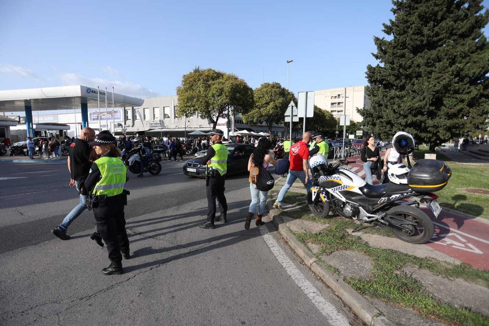 Ambiente motero del viernes del Gran Premio de MotoGP en Jerez