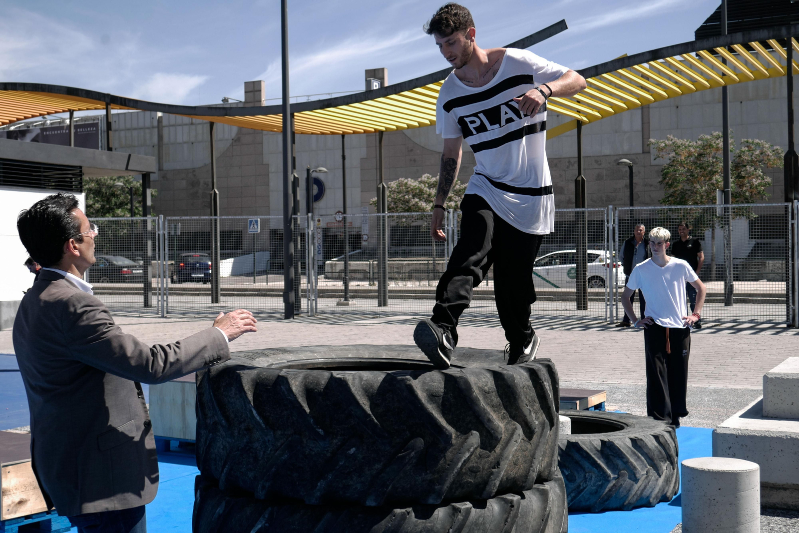 Unas jornadas deportivas abren la ‘nueva vida’ del antiguo botellódromo