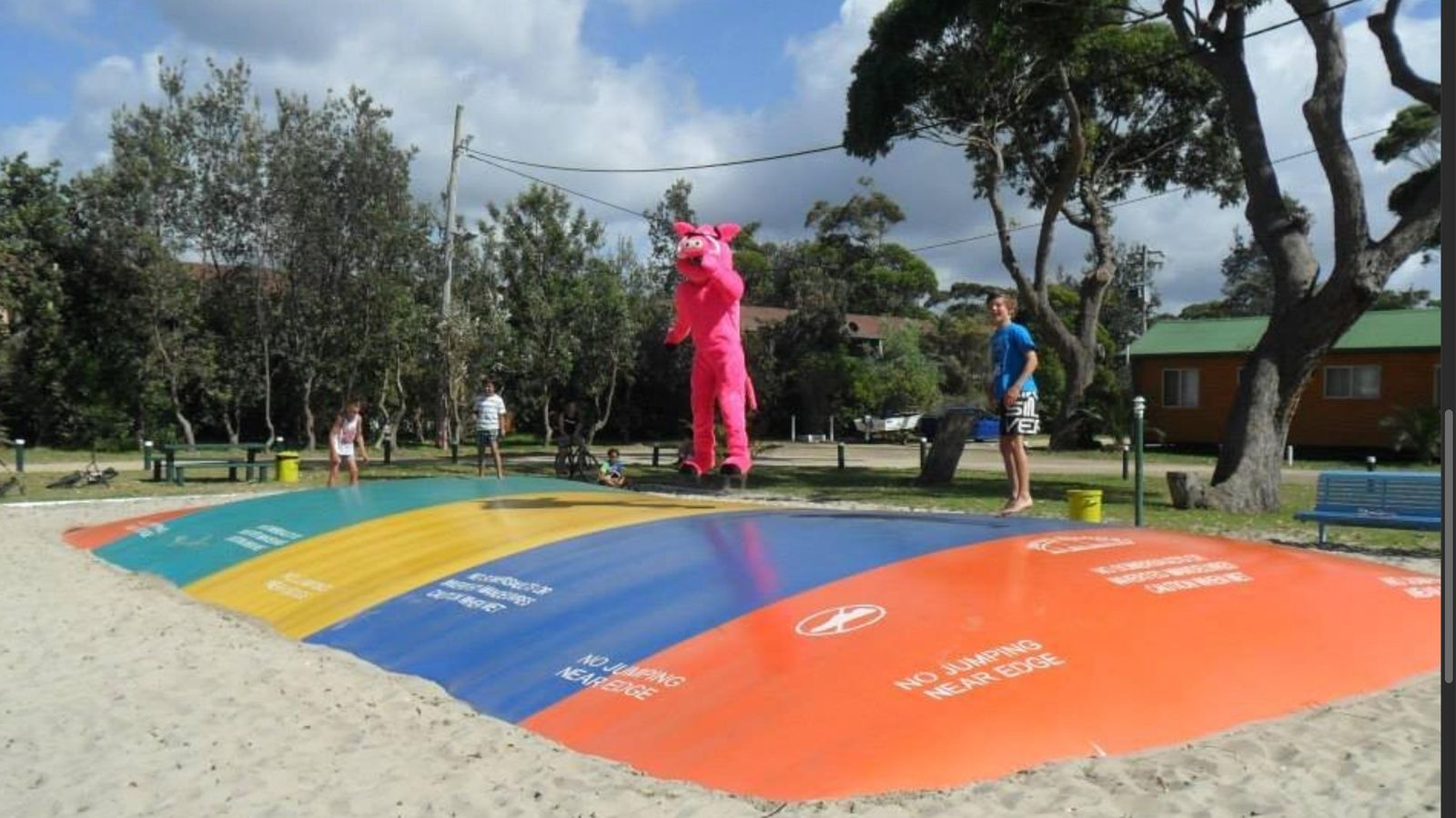 Atracción que se instalará en el Parque de la Libertad.