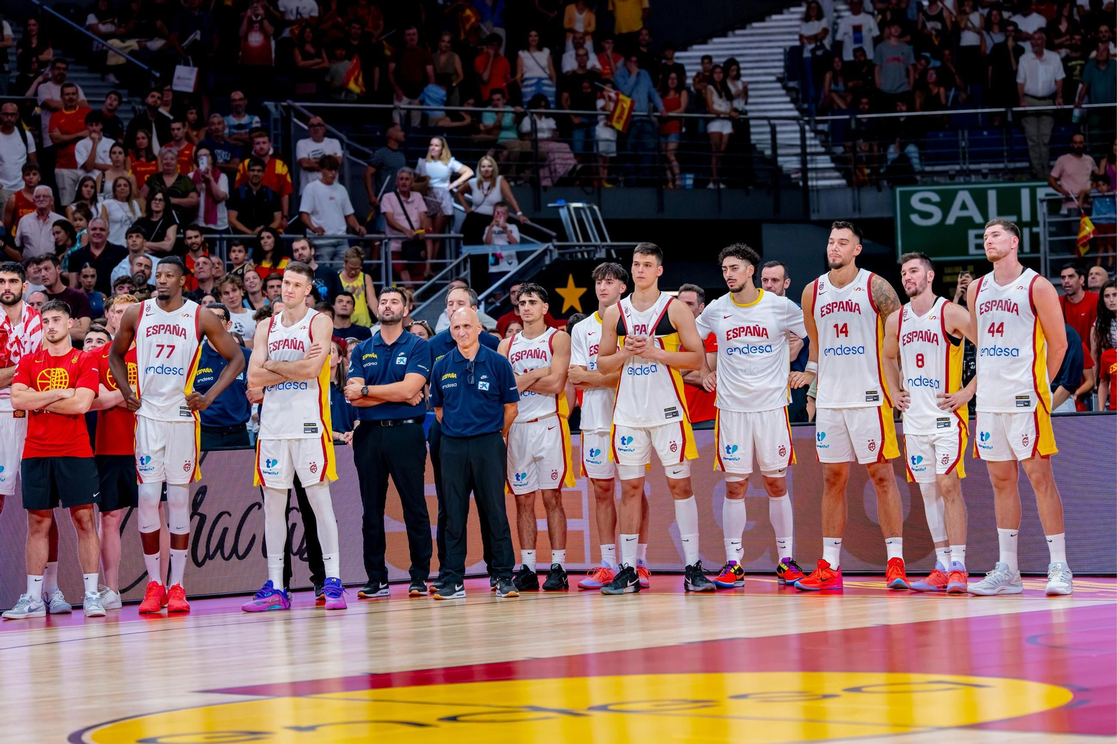 Las mejores fotos del España-Alemania de baloncesto
