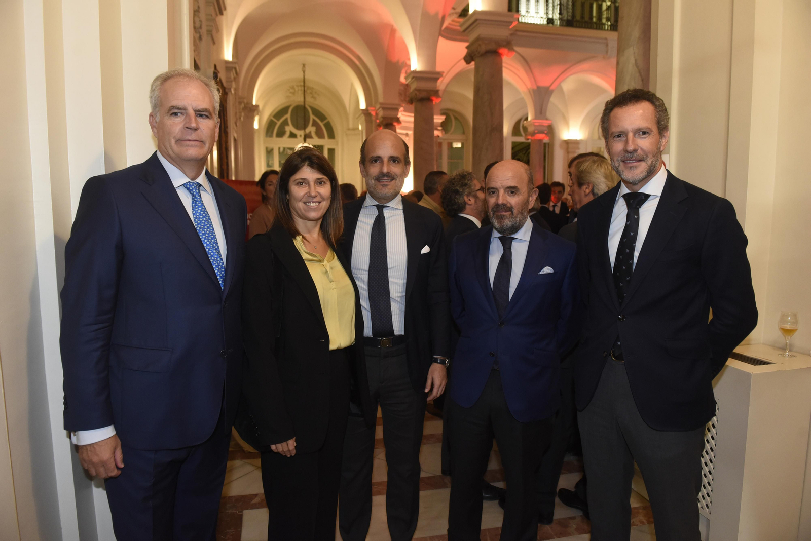 Javier Martín, Blanca Rodríguez-Piñero, Javier Toribio, Luis Molero y José María Pérez