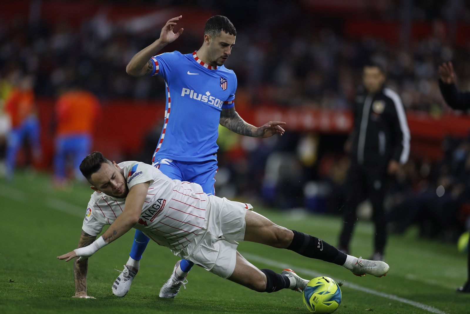 Las imágenes del Sevilla fc-Atlético de Madrid