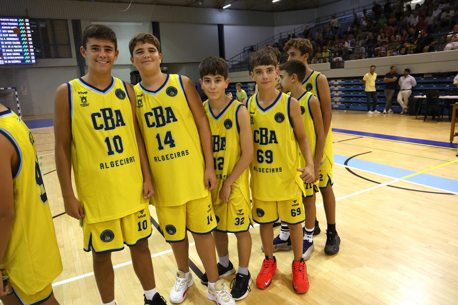 Fotos de la presentación de los equipos de cantera del CB Ciudad de Algeciras