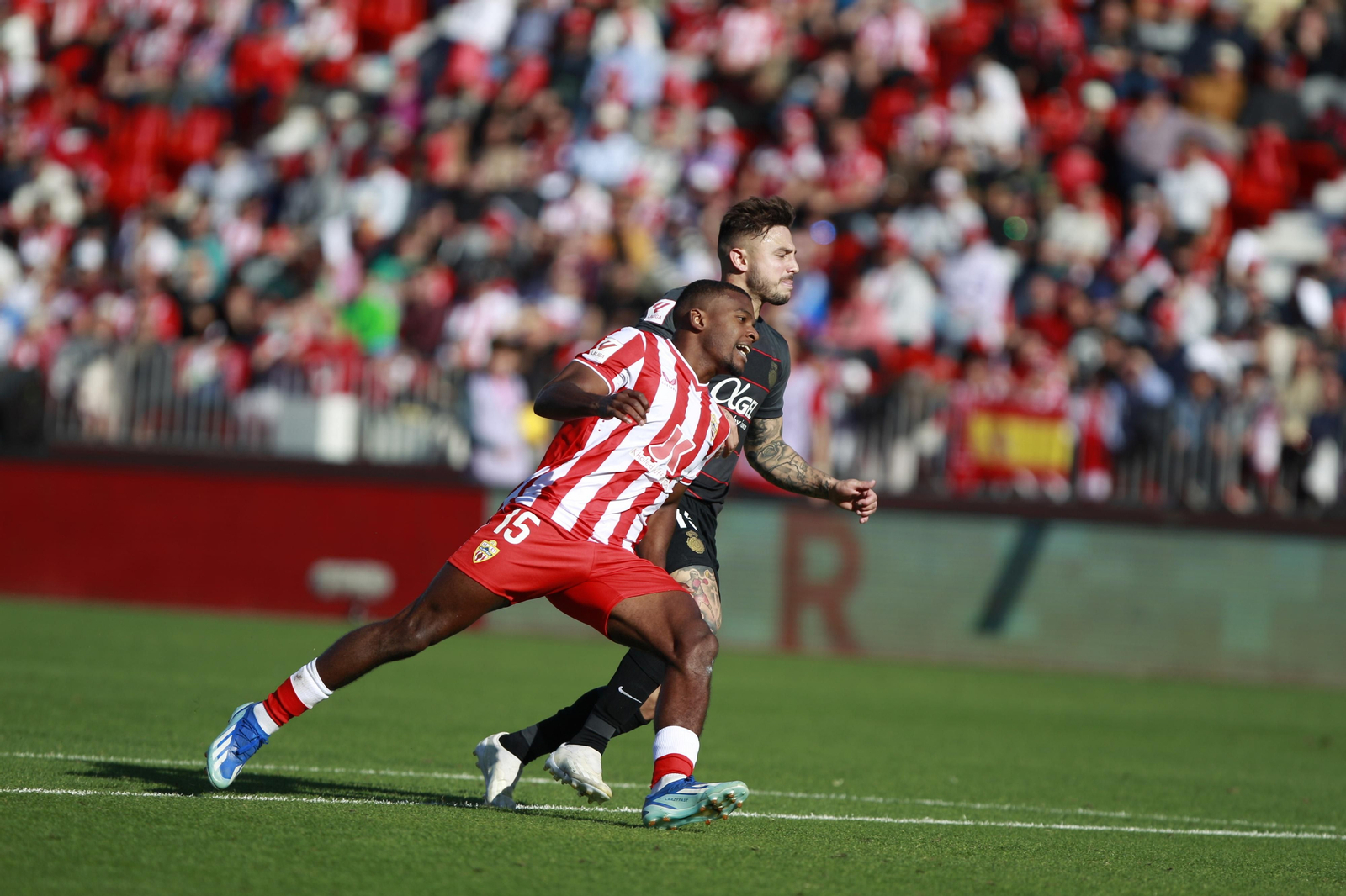 Imágenes del partido U.D. Almería-R.C.D. Mallorca