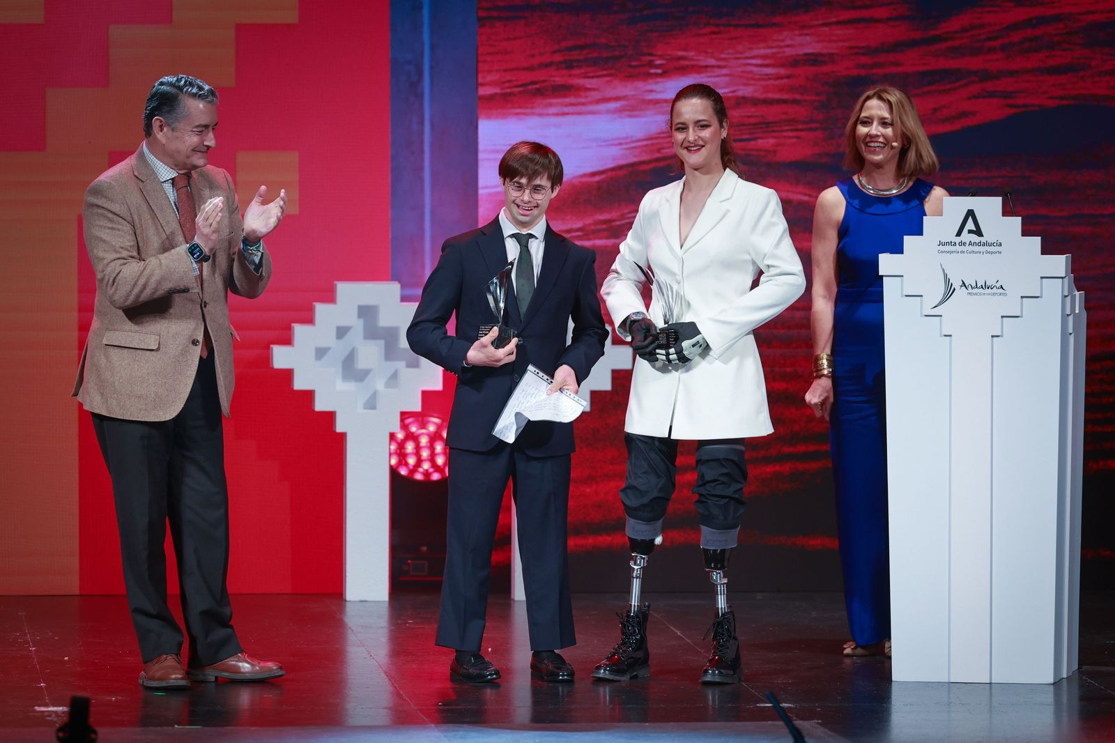 Las imágenes de la gala de entrega de los Premios Andalucía de los Deportes 2025