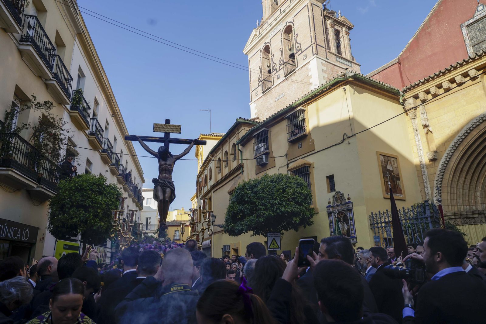 Las imágenes del Vía Crucis de las Hermandades