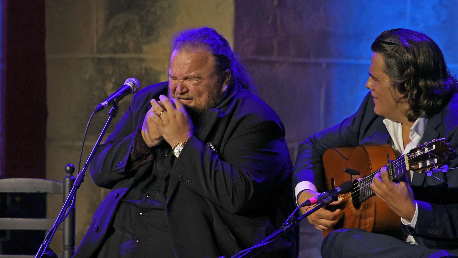 Ezequiel Benítez en la Fiesta de la Bulería de Jerez