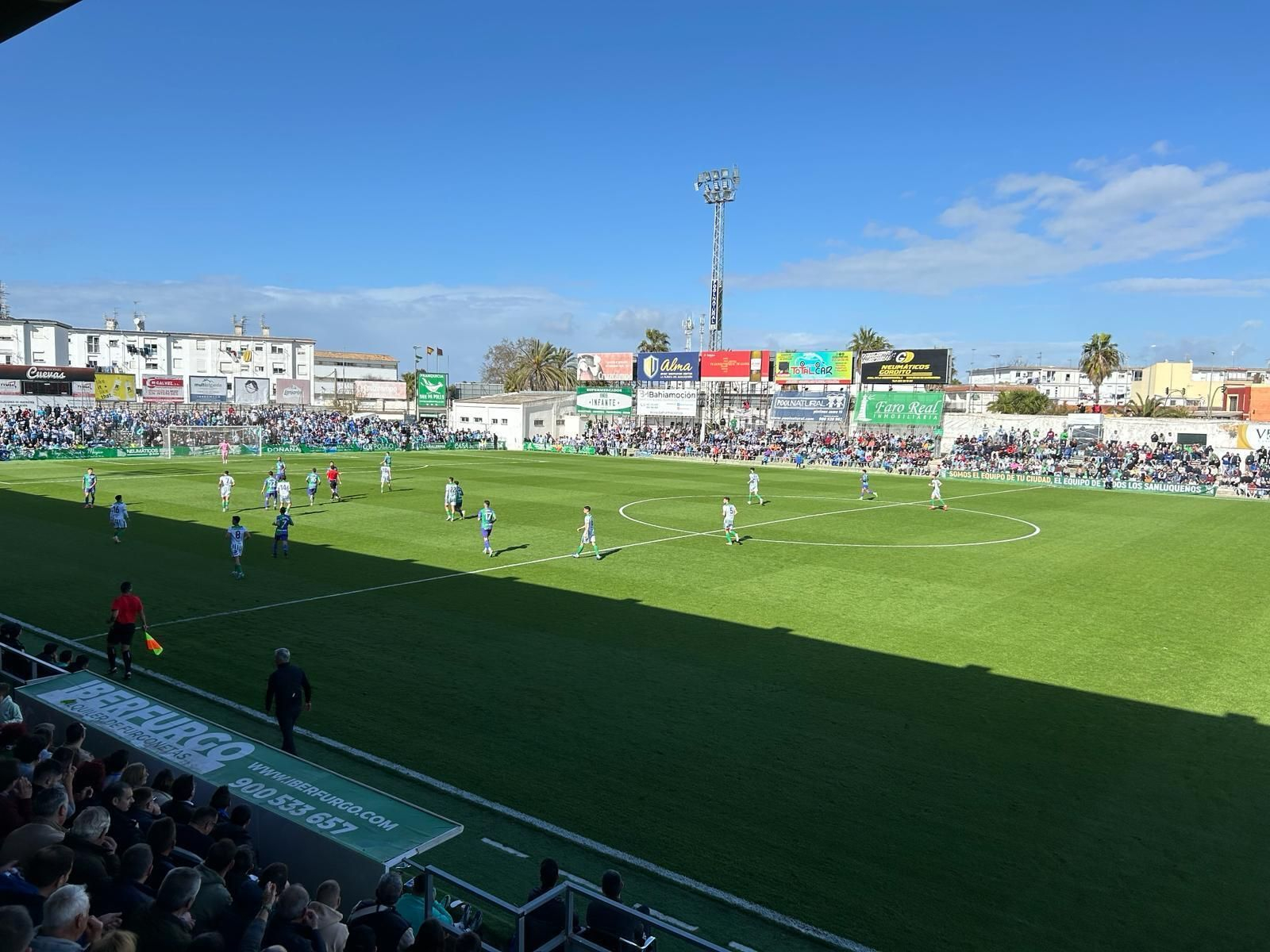 El Atlético Sanluqueño - Málaga CF, en fotos