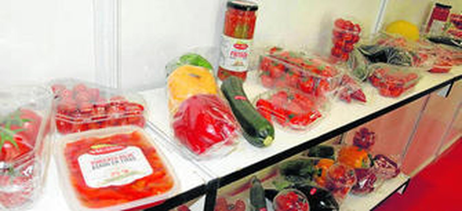 El expositor de Vicasol en Expo Levante presenta sus últimas novedades, además de sus hortalizas convencionales.