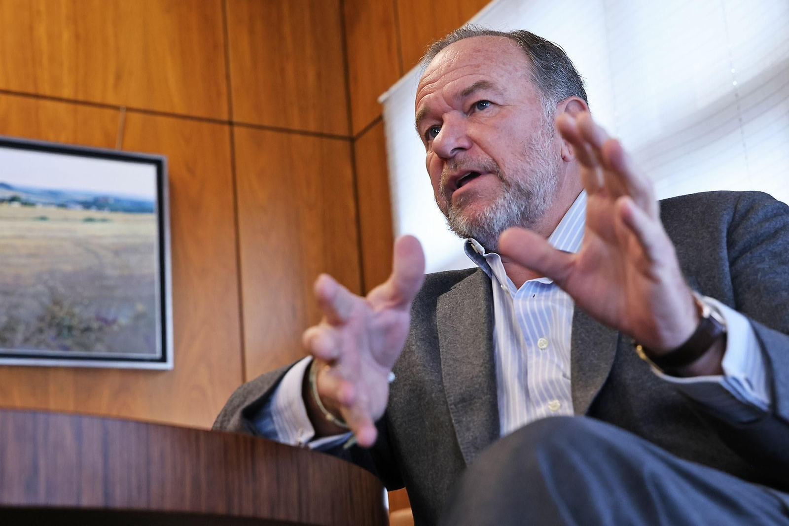 José Luis García-Palacios Álvarez, presidente de la Federación Onubense de Empresarios (FOE).