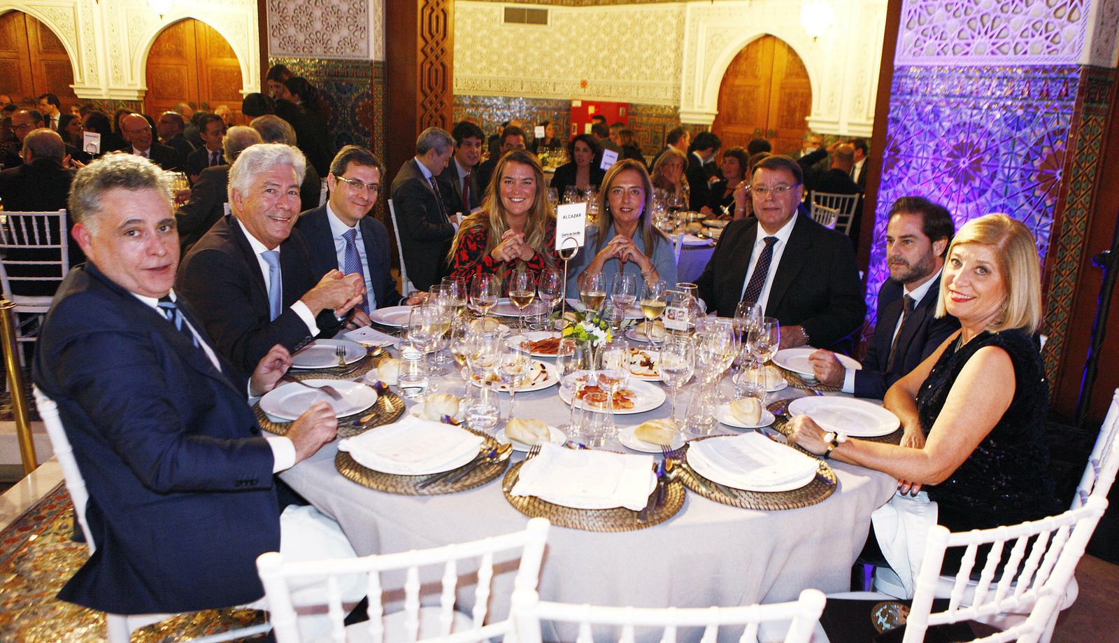 José María Guirado, José Rico, Luis Rico, Inmaculada Benítez, Rosario del Campo, Javier Benítez, Juan María Herráinz y Blanca Fernández.