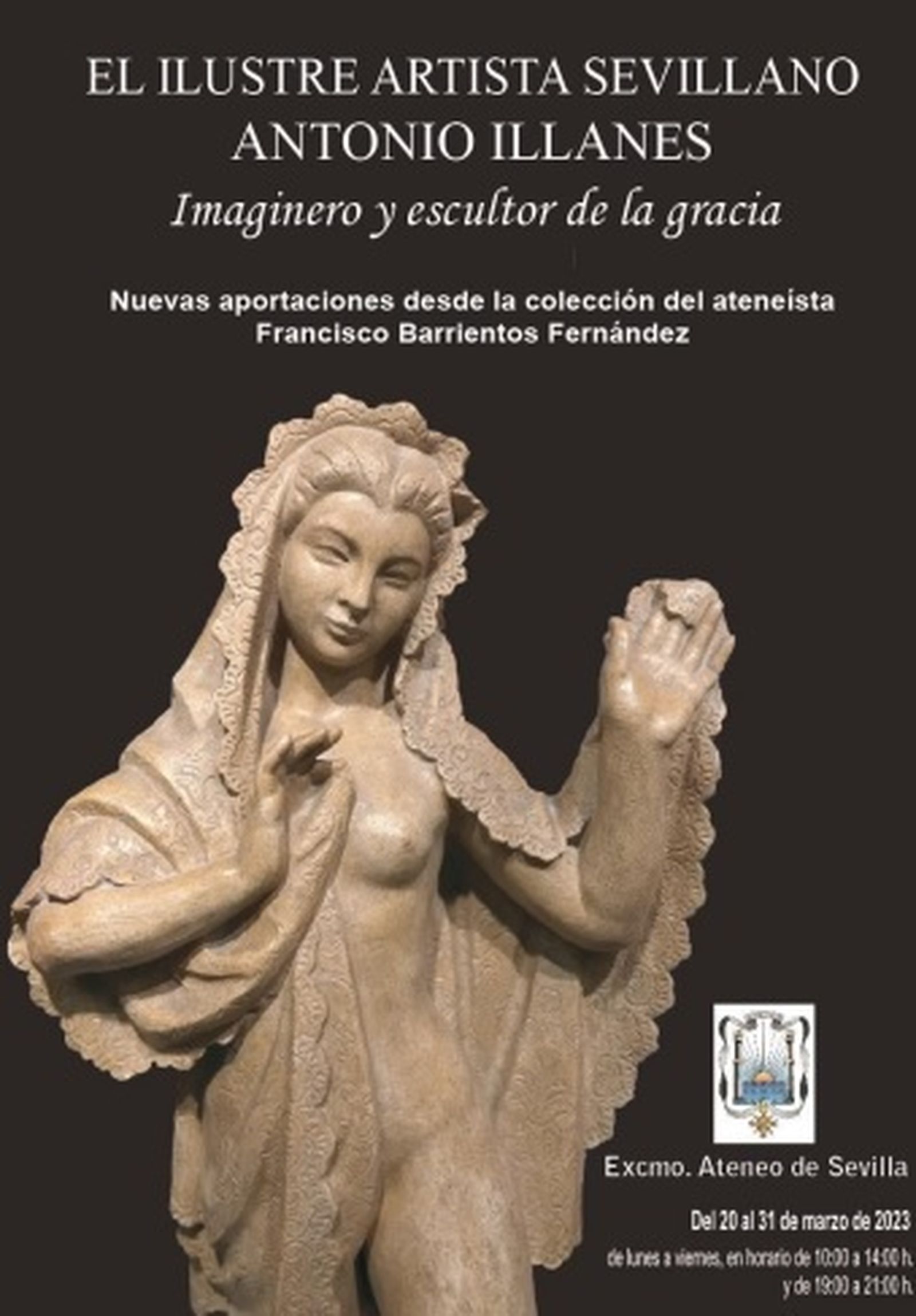 Cartel de la exposición en la Escuela de Artes