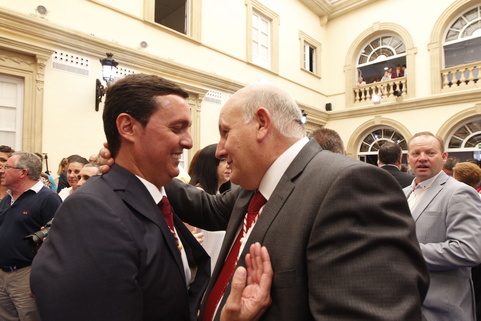 Pleno investidura Presidente Diputación de Almería. Javier Aureliano García