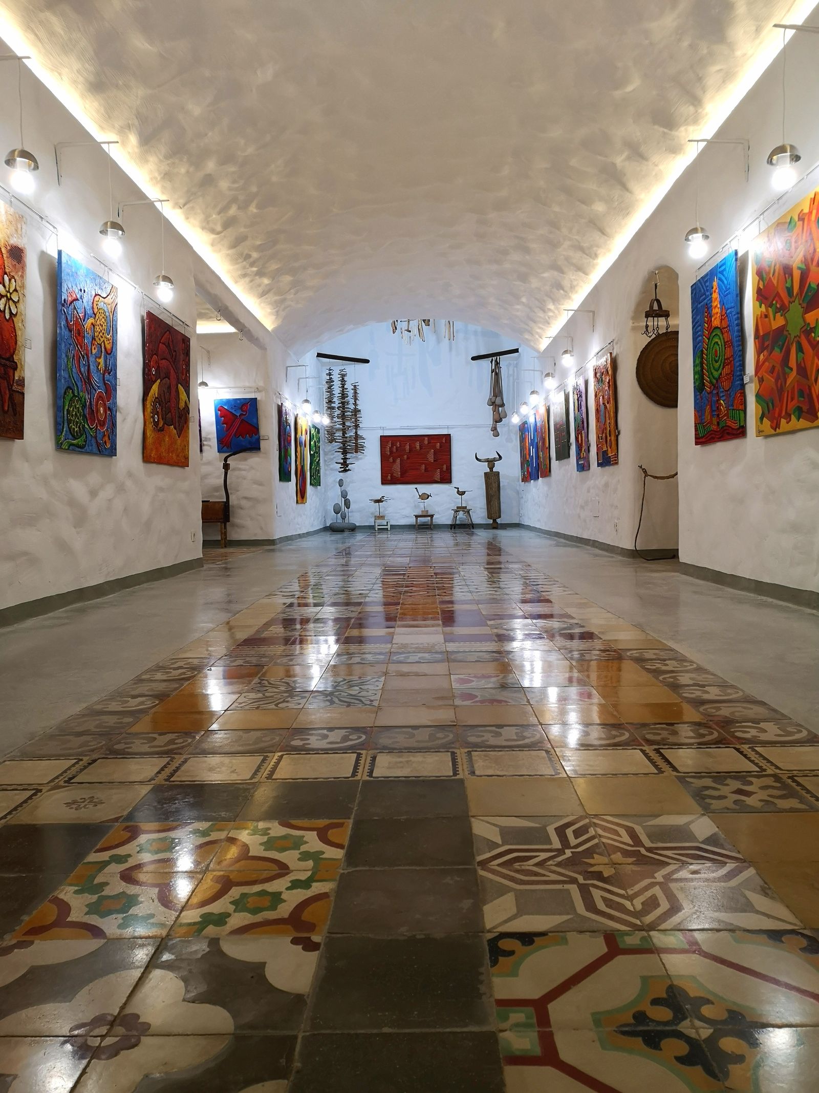 Una de las exposiciones de Benamaurel