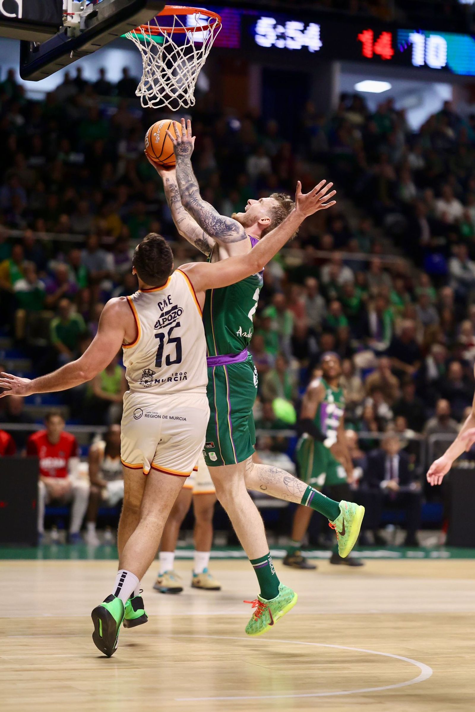 Las fotos del Unicaja-UCAM Murcia