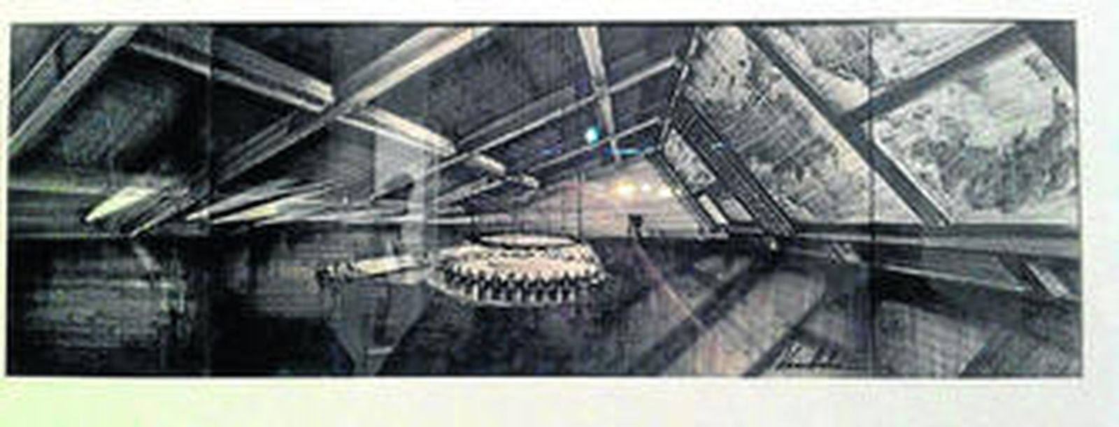 Un creador de mundos. El gran diseñador de producción Ken Adam, junto a la maqueta de un coche usado por el legendario 007 en una de sus películas.