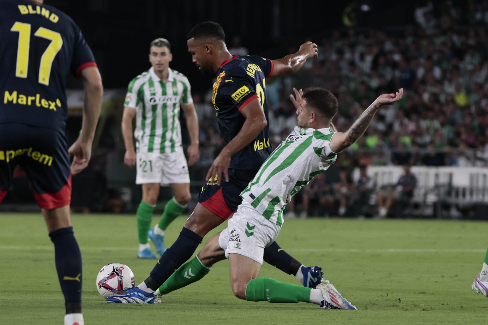 Las imágenes del Betis - Girona
