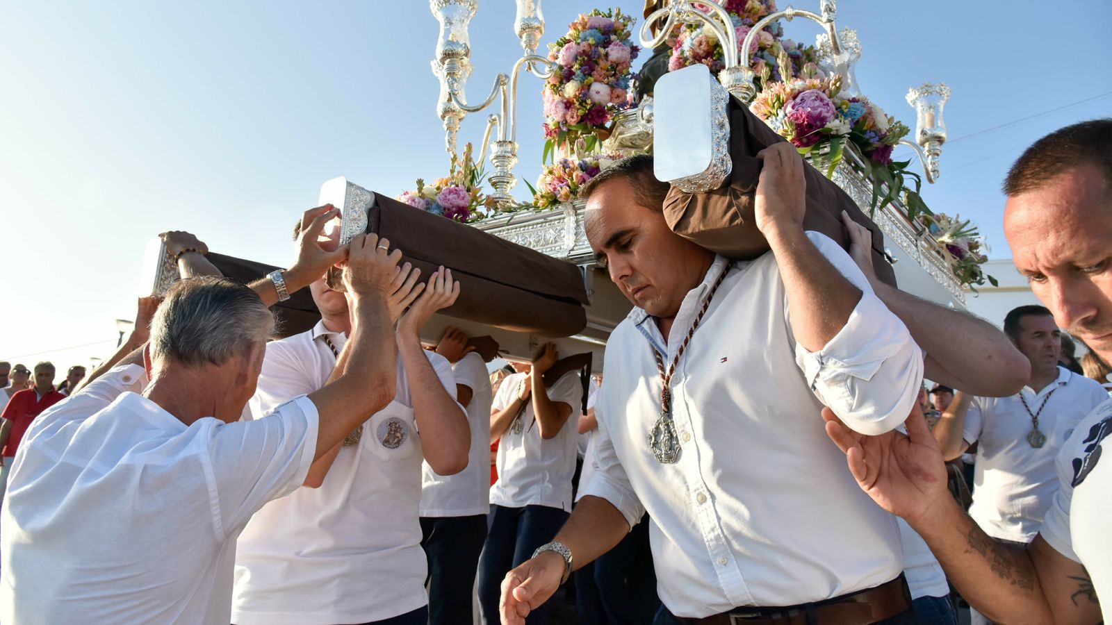 Las mejores fotos de la procesión  de la Virgen del Carmen en Palmones