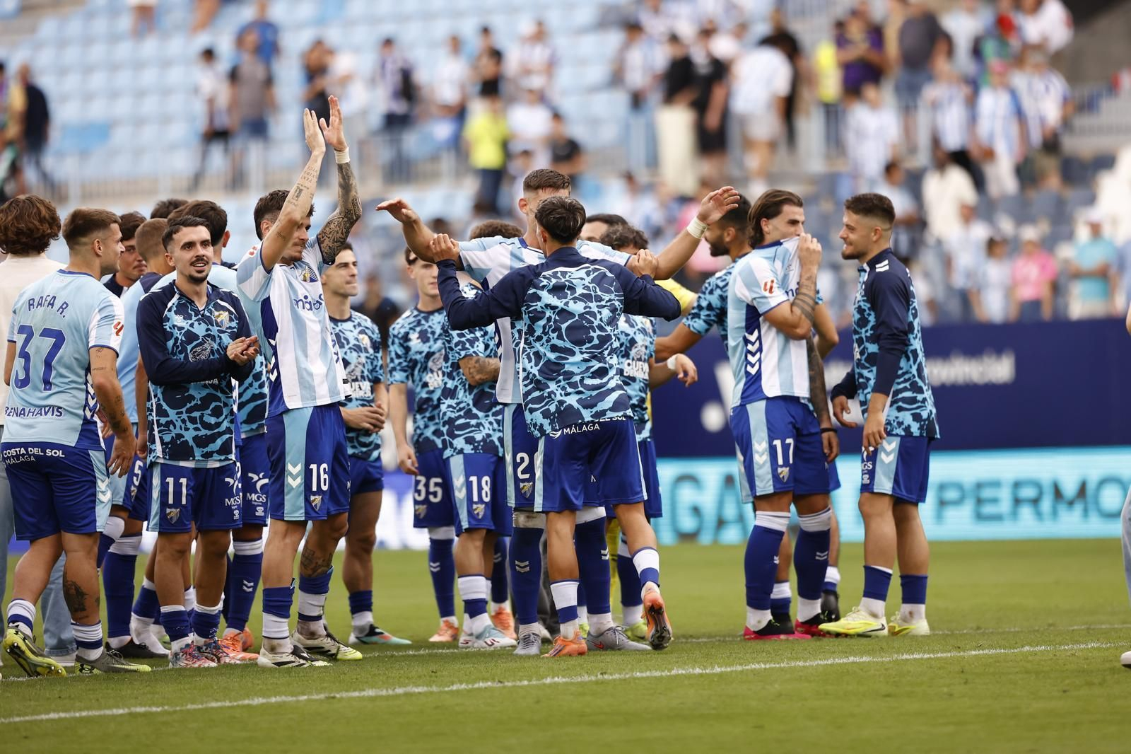 Las fotos del Málaga - Andorra