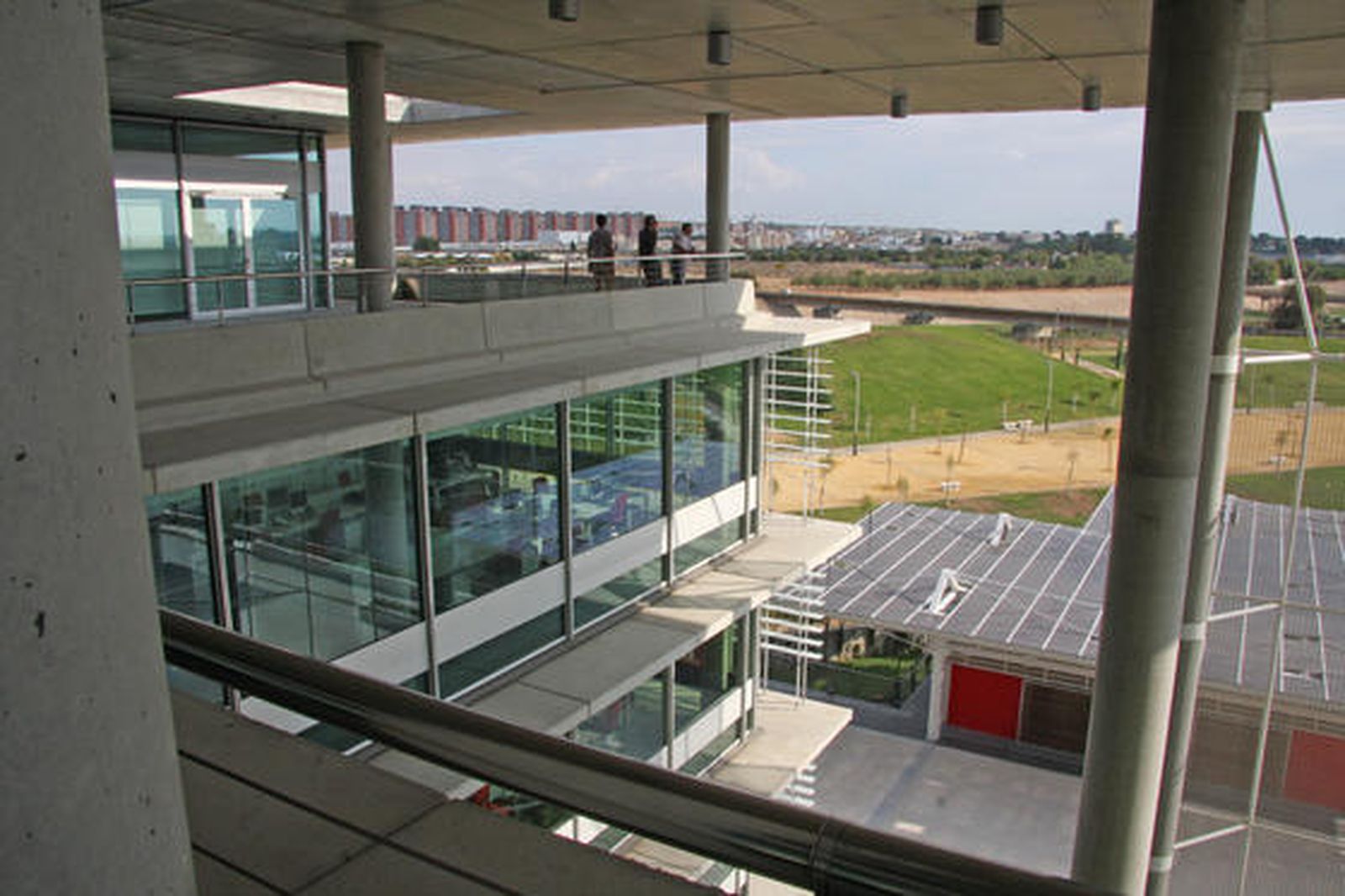 Campus Palmas Altas de Abengoa.  Foto: Belén Vargas