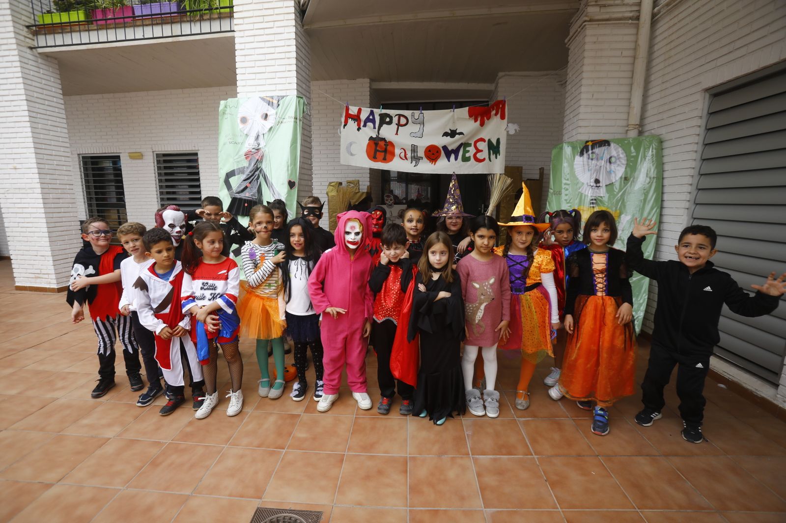 La fiesta de Halloween del colegio San Lorenzo, en imágenes