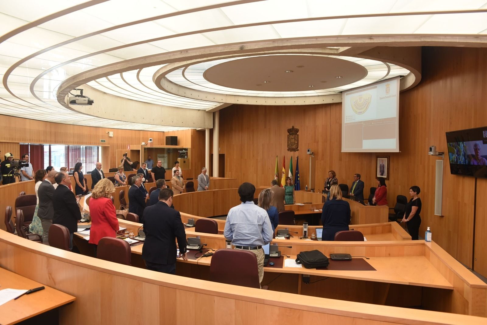 Composición del pleno provincial de este més de junio