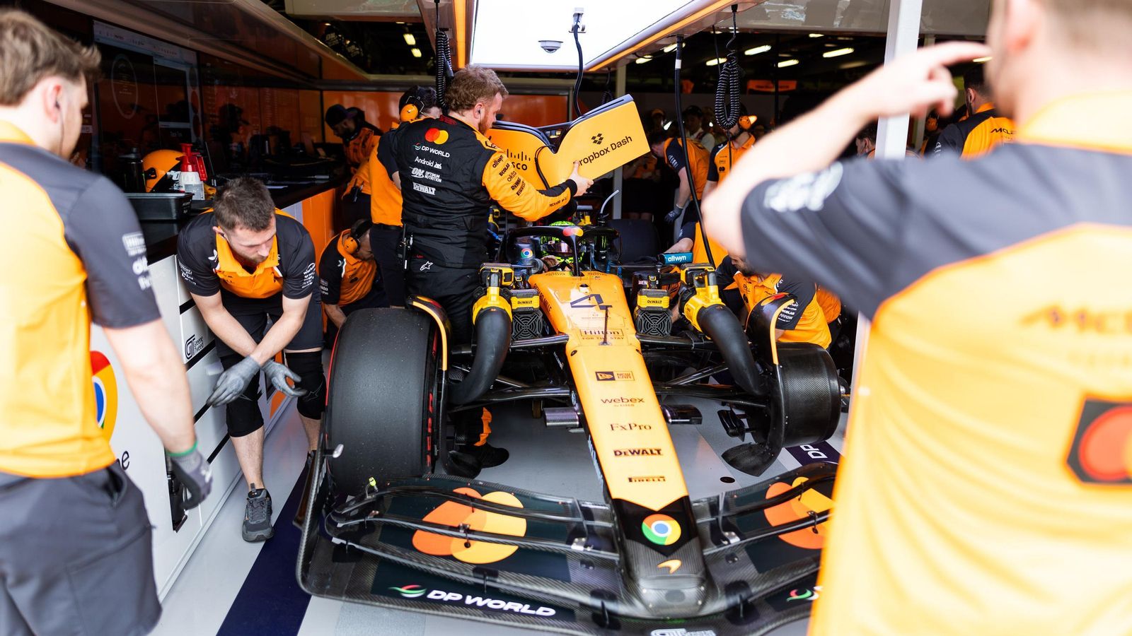 Los fotos del arranque de la Fórmula 1 en Melbourne