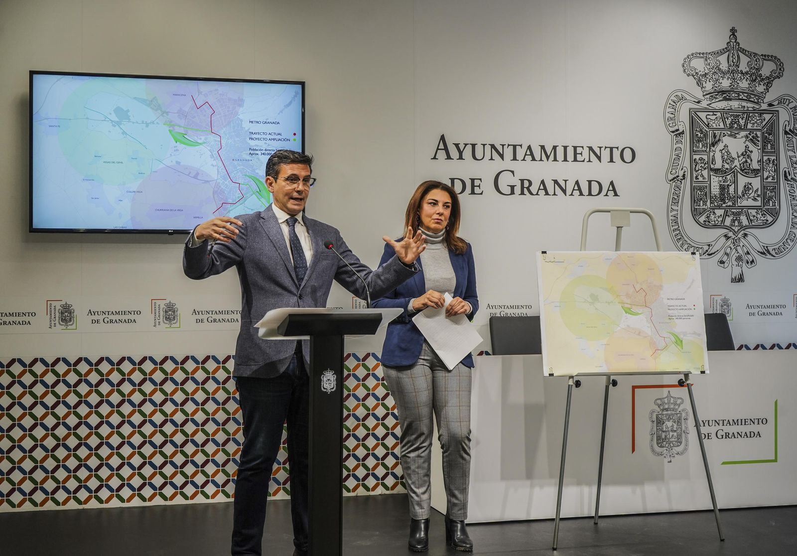 Cuenca presenta las alegaciones de Granada al Plan.
