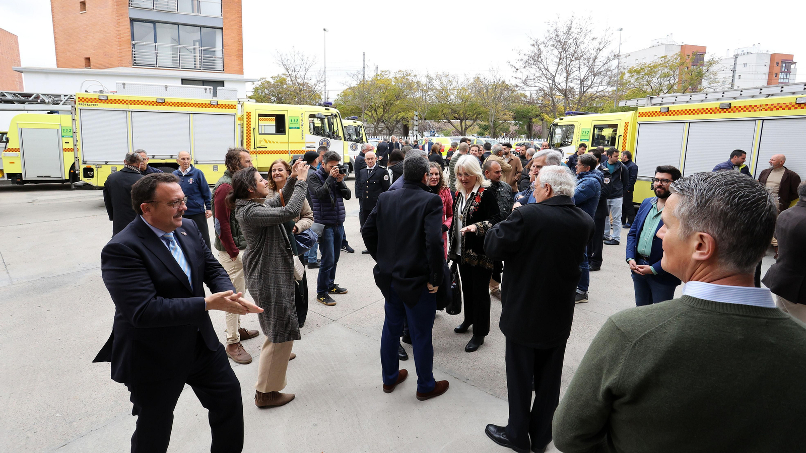 Actos por el Día del Patrón de los Bomberos en Jerez