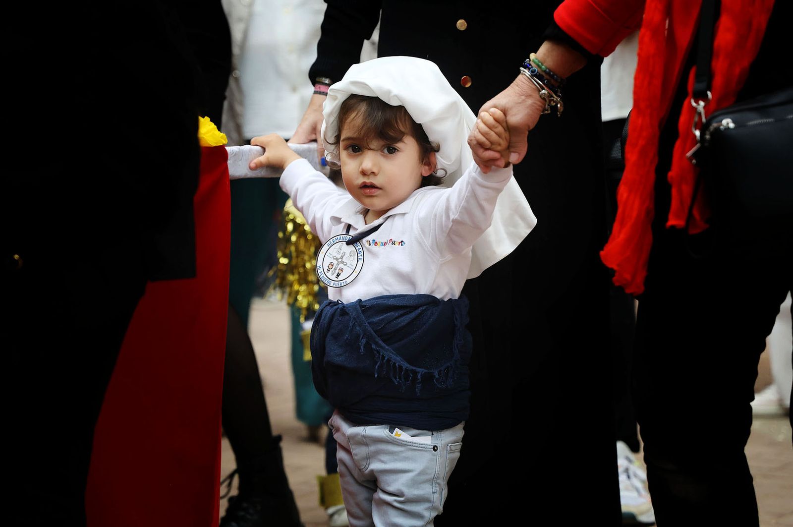 Imágenes de la procesión de la 'Escuela Infantil Mi Pequeño Puerto'