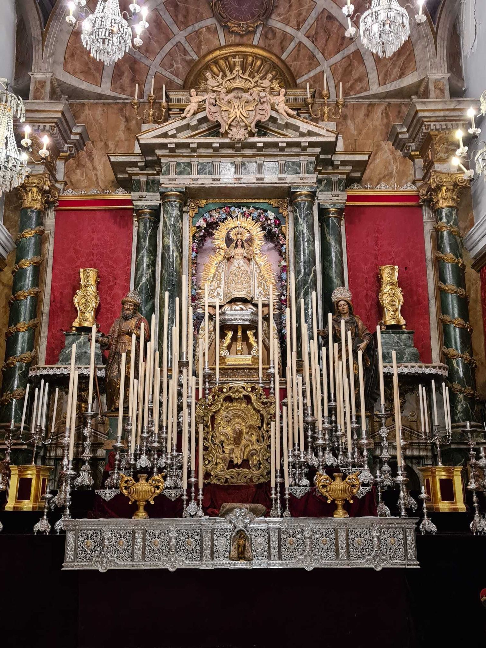 Altar de cultos de la Palma.