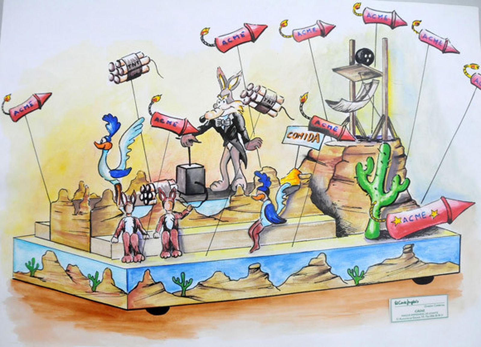 Carroza Correcaminos