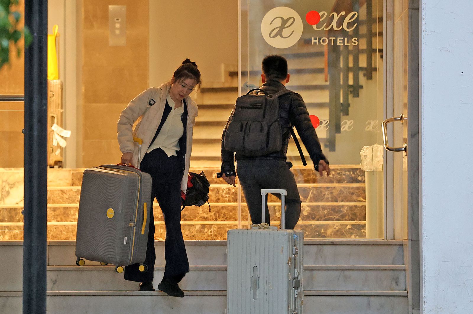 Imágenes del paso de la DANA por Huelva