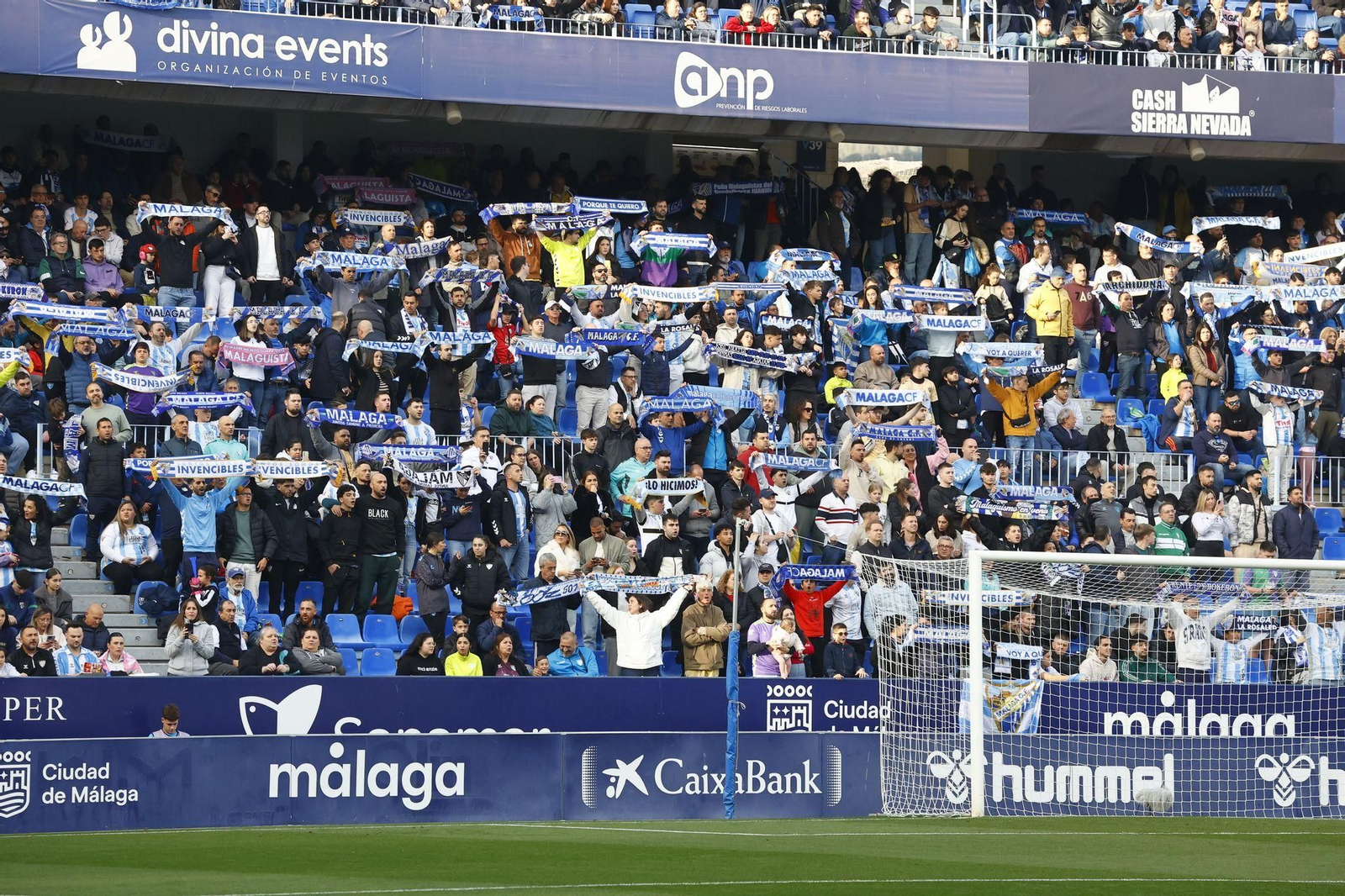 El Málaga CF-Racing de Ferrol, en fotos