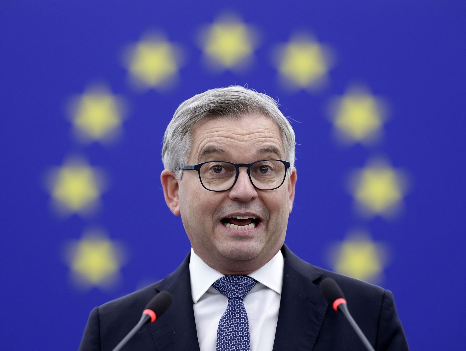 El comisario europeo de Migración, Magnus Brunner.