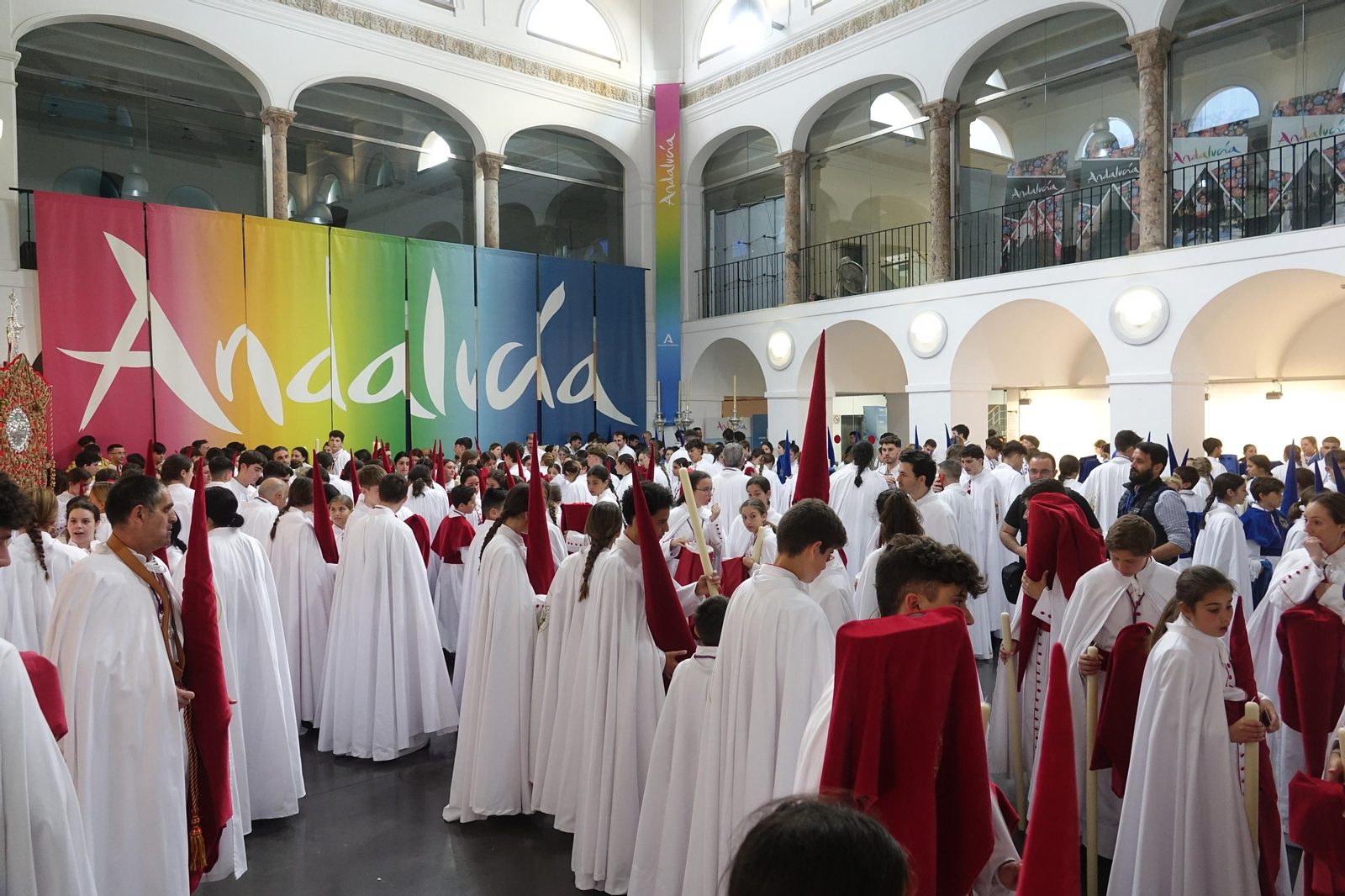 La Sagrada Cena en el Jueves Santo de Málaga, en fotos