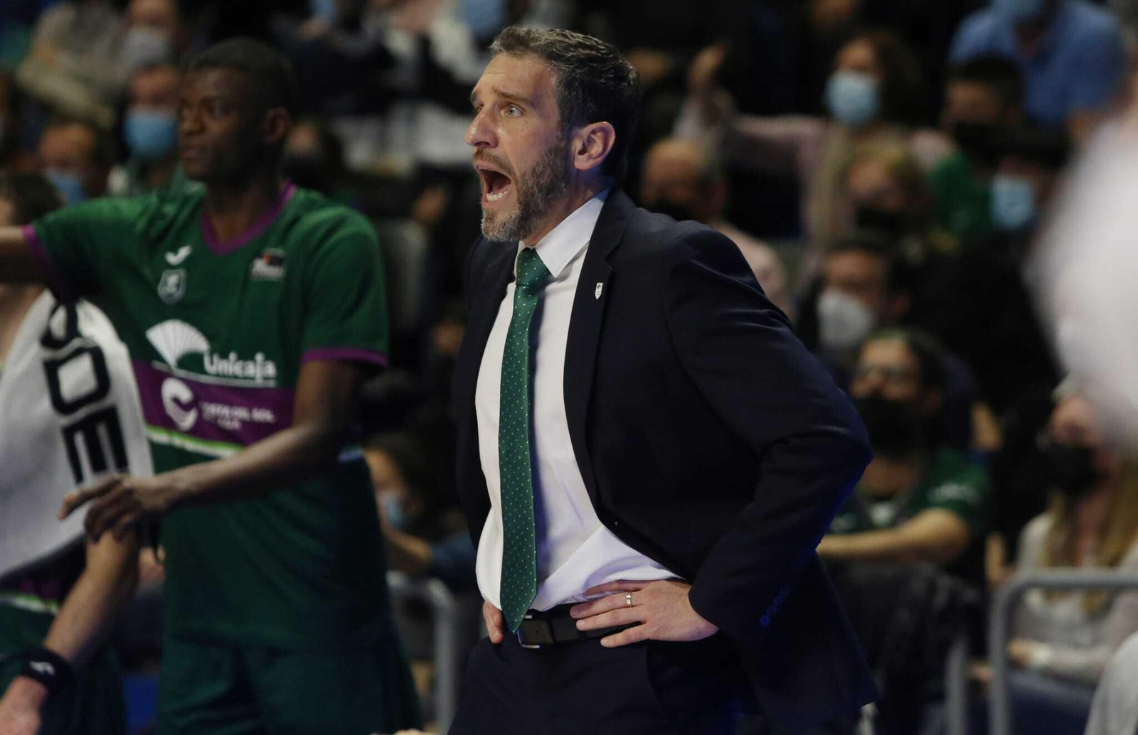 Las fotos del Unicaja-Surne Bilbao Básket