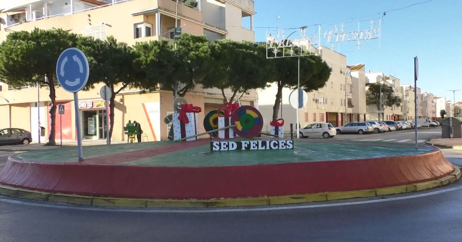 Rotonda en el Río San Pedro a la que hace referencia Equo