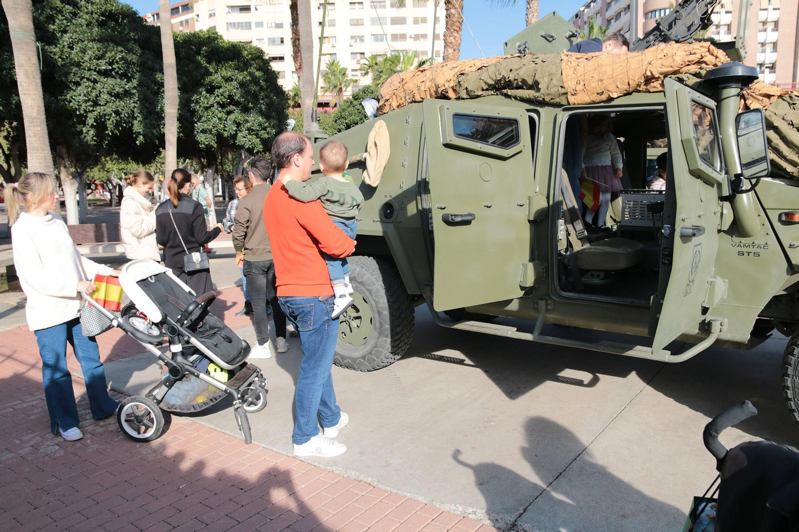 Jura de bandera civil en Las Almadrabillas