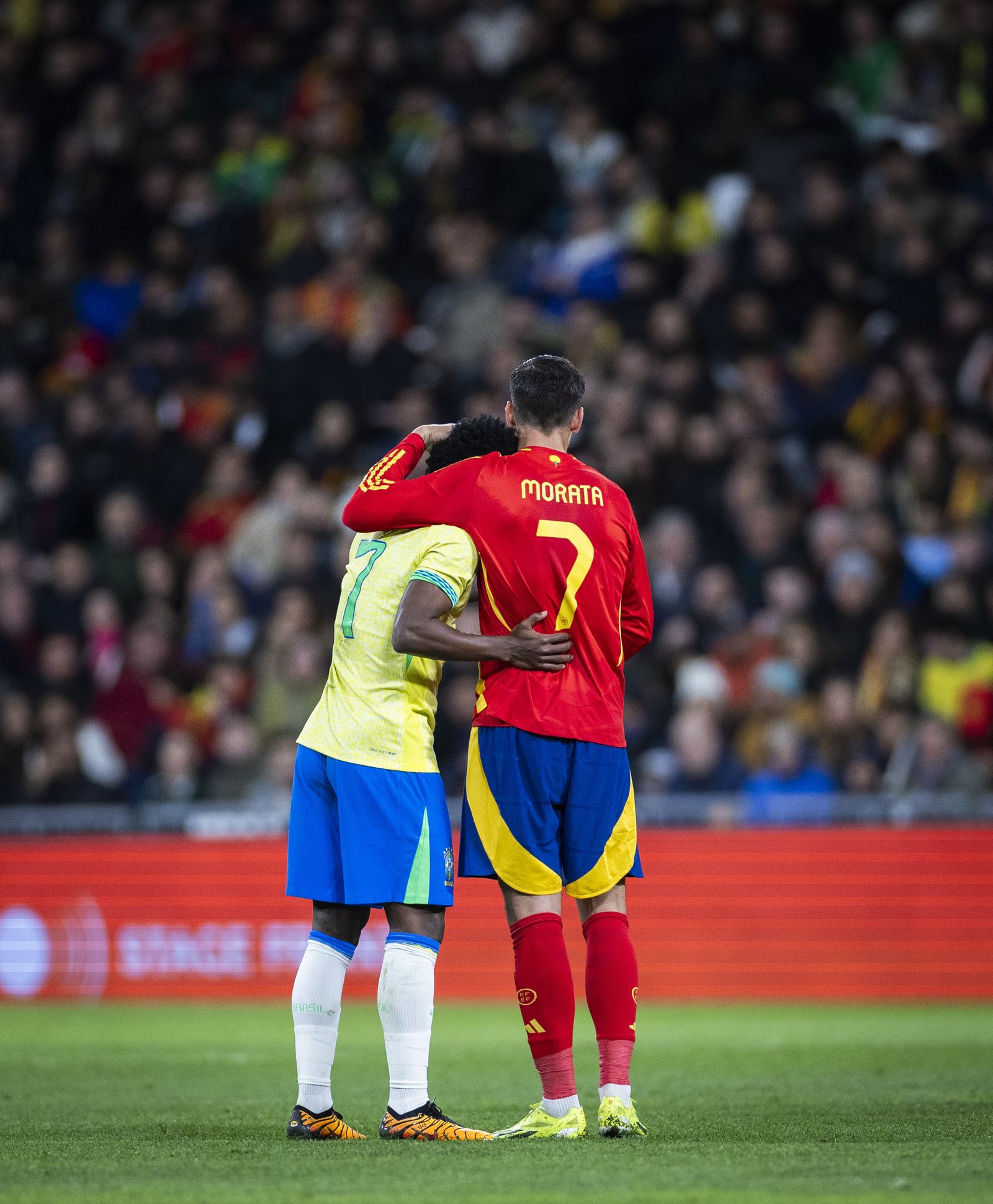 Las fotos del España - Brasil