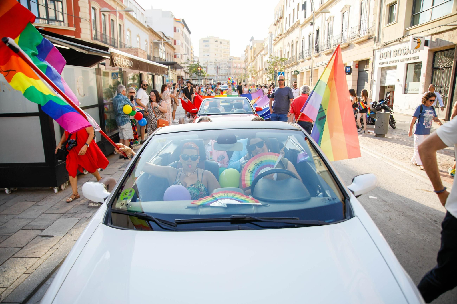Las imágenes del Orgullo LGTBI en Almería