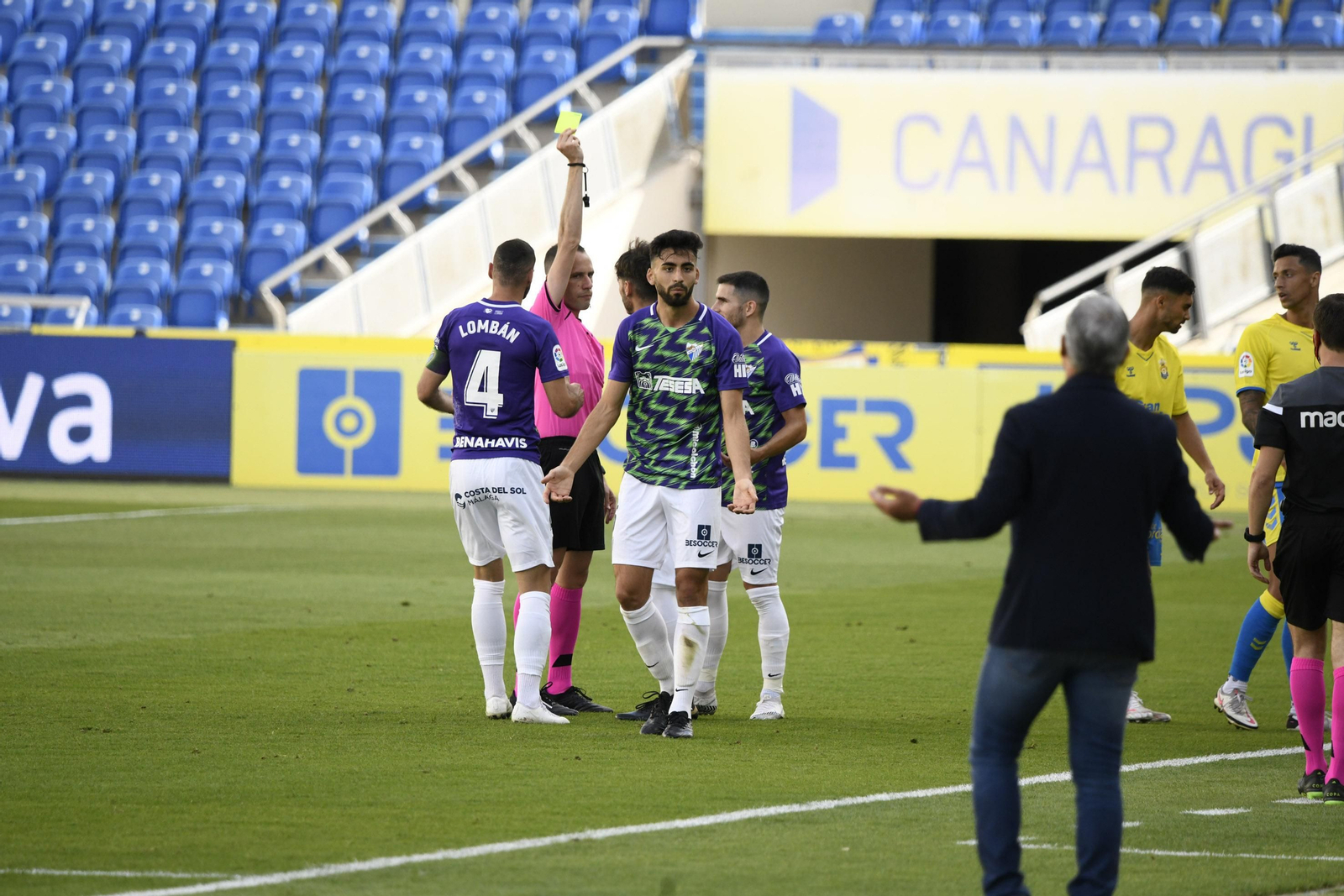 El Las Palmas-Málaga CF, en fotos