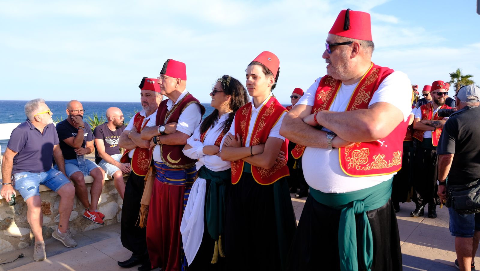 Moros y Cristianos de Mojácar en la Playa del Lance, en imágenes